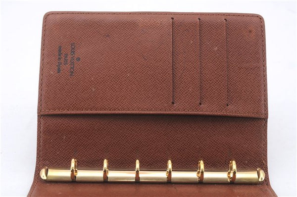 Authentic Louis Vuitton Monogram Agenda PM Day Planner Cover R20005 LV 4558D
