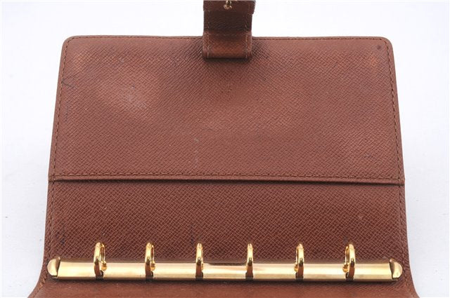 Authentic Louis Vuitton Monogram Agenda PM Day Planner Cover R20005 LV 4558D