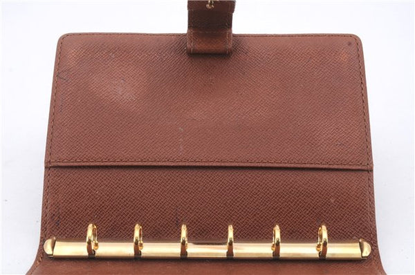 Authentic Louis Vuitton Monogram Agenda PM Day Planner Cover R20005 LV 4558D