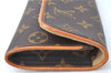 Authentic Louis Vuitton Monogram Pochette Twin PM Shoulder Bag M51854 LV 4559B