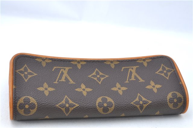 Authentic Louis Vuitton Monogram Pochette Twin PM Shoulder Bag M51854 LV 4559B