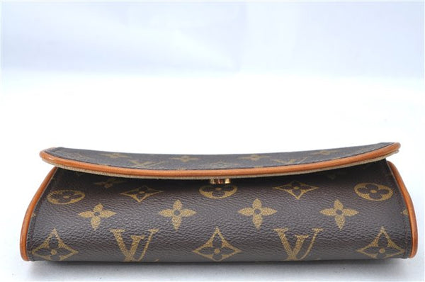Authentic Louis Vuitton Monogram Pochette Twin PM Shoulder Bag M51854 LV 4559B