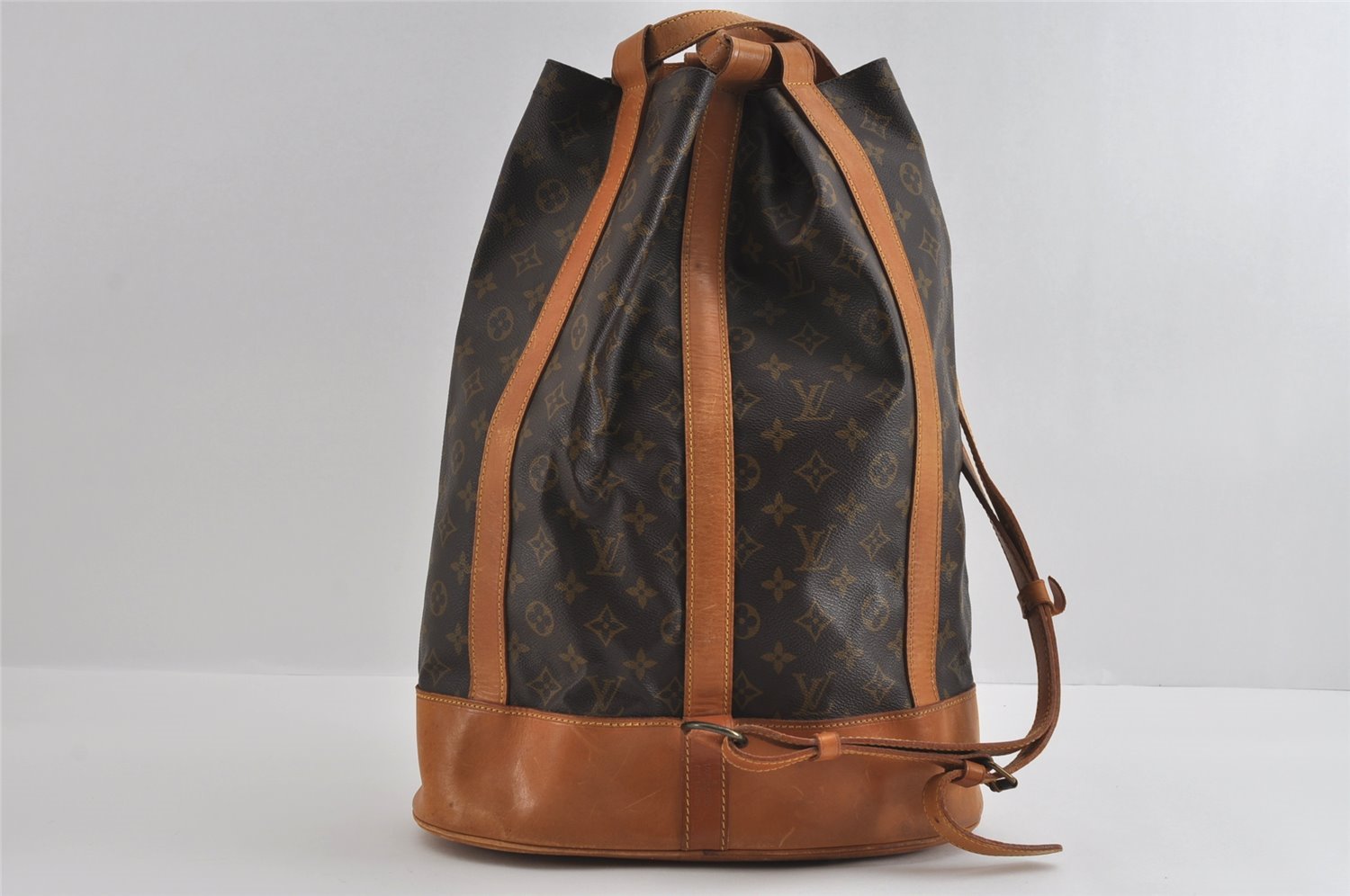 Authentic Louis Vuitton Monogram Randonnee GM Shoulder Bag M42244 LV 4559I