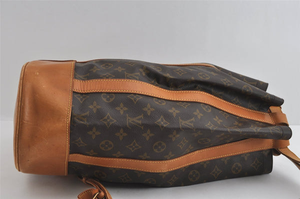 Authentic Louis Vuitton Monogram Randonnee GM Shoulder Bag M42244 LV 4559I