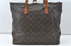 Authentic Louis Vuitton Monogram Cabas Mezzo Tote Bag M51151 LV Junk 4560D