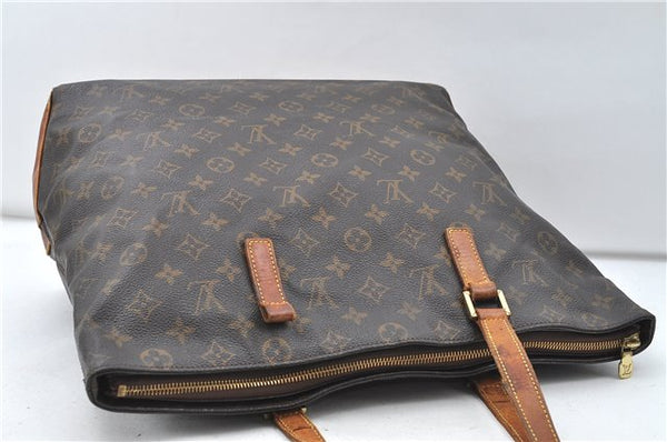 Authentic Louis Vuitton Monogram Cabas Mezzo Tote Bag M51151 LV Junk 4560D