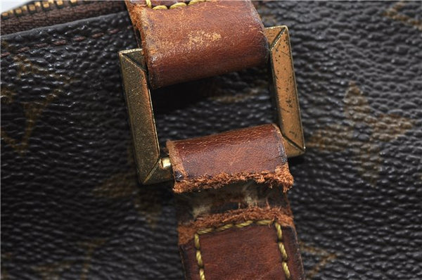 Authentic Louis Vuitton Monogram Cabas Mezzo Tote Bag M51151 LV Junk 4560D