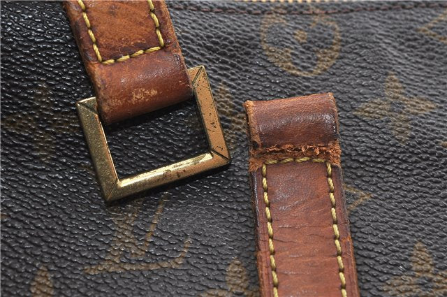 Authentic Louis Vuitton Monogram Cabas Mezzo Tote Bag M51151 LV Junk 4560D