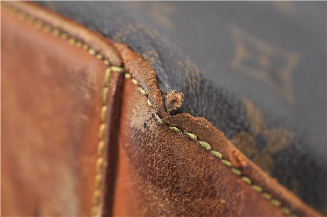 Authentic Louis Vuitton Monogram Cabas Mezzo Tote Bag M51151 LV Junk 4560D