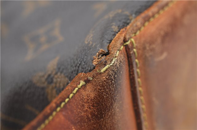 Authentic Louis Vuitton Monogram Cabas Mezzo Tote Bag M51151 LV Junk 4560D