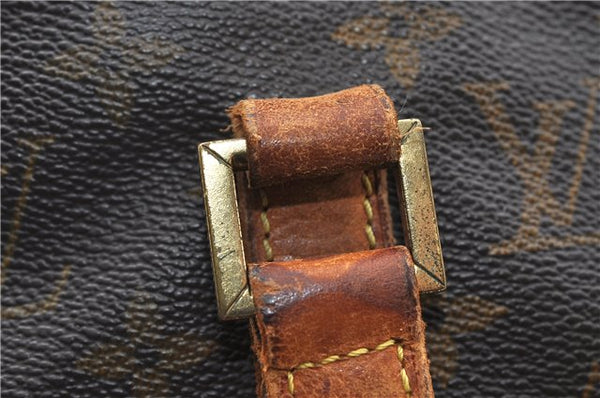 Authentic Louis Vuitton Monogram Cabas Mezzo Tote Bag M51151 LV Junk 4560D