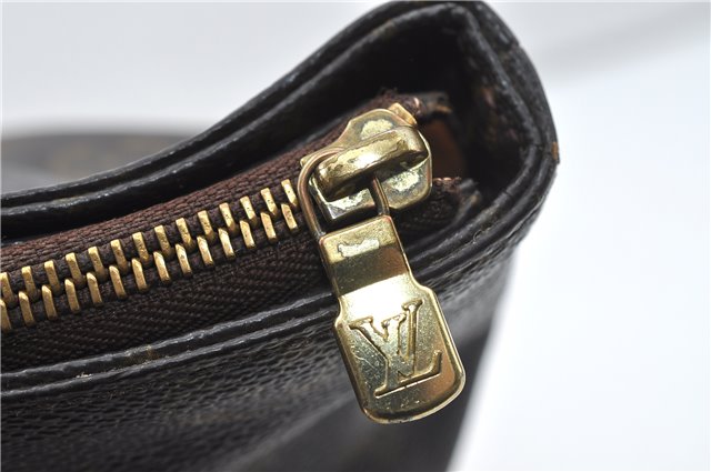 Authentic Louis Vuitton Monogram Cabas Mezzo Tote Bag M51151 LV Junk 4560D