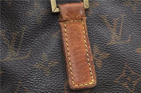 Authentic Louis Vuitton Monogram Cabas Mezzo Tote Bag M51151 LV Junk 4560D