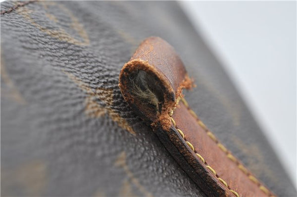 Authentic Louis Vuitton Monogram Cabas Mezzo Tote Bag M51151 LV Junk 4560D