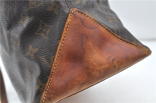 Authentic Louis Vuitton Monogram Cabas Mezzo Tote Bag M51151 LV Junk 4560D