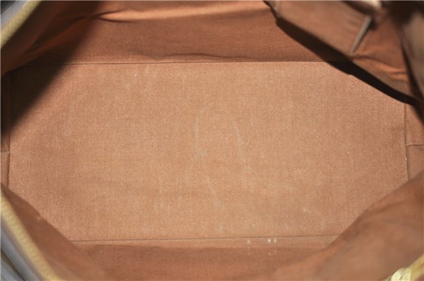 Authentic Louis Vuitton Monogram Cabas Mezzo Tote Bag M51151 LV Junk 4560D