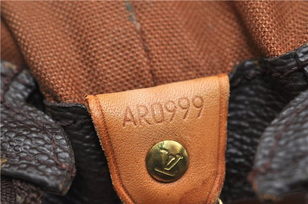 Authentic Louis Vuitton Monogram Cabas Mezzo Tote Bag M51151 LV Junk 4560D