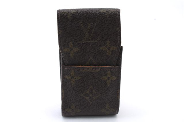 Authentic LOUIS VUITTON Monogram Etui Cigarette Case M63024 LV 4562C