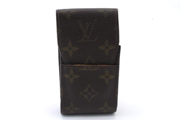 Authentic LOUIS VUITTON Monogram Etui Cigarette Case M63024 LV 4562C