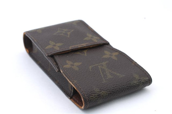 Authentic LOUIS VUITTON Monogram Etui Cigarette Case M63024 LV 4562C