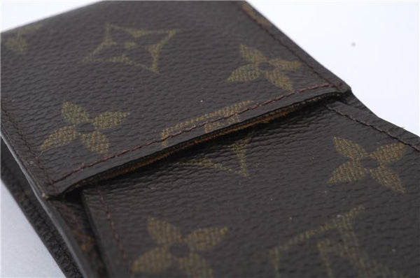 Authentic LOUIS VUITTON Monogram Etui Cigarette Case M63024 LV 4562C