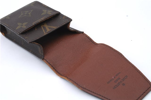 Authentic LOUIS VUITTON Monogram Etui Cigarette Case M63024 LV 4562C