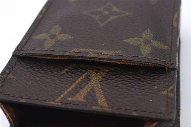 Authentic LOUIS VUITTON Monogram Etui Cigarette Case M63024 LV 4562C