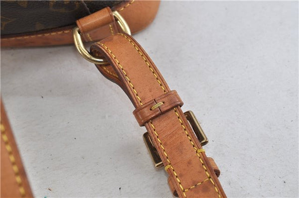 Authentic LOUIS VUITTON Monogram Montsouris MM Backpack M51136 LV 4563C