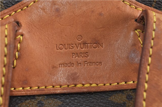 Authentic LOUIS VUITTON Monogram Montsouris MM Backpack M51136 LV 4563C