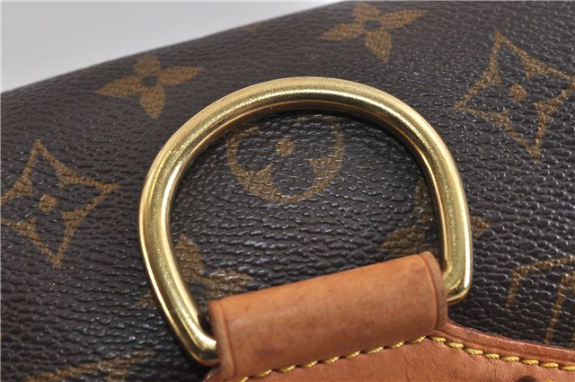 Authentic LOUIS VUITTON Monogram Montsouris MM Backpack M51136 LV 4563C