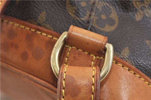 Authentic LOUIS VUITTON Monogram Montsouris MM Backpack M51136 LV 4563C