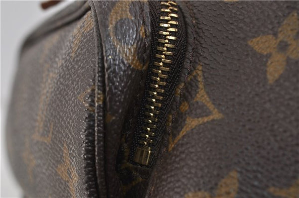 Authentic LOUIS VUITTON Monogram Montsouris MM Backpack M51136 LV 4563C