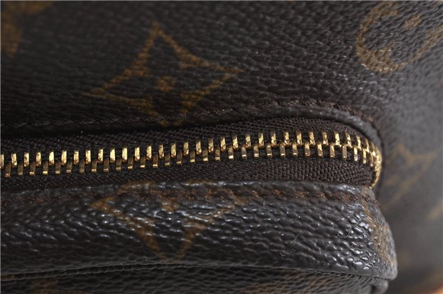 Authentic LOUIS VUITTON Monogram Montsouris MM Backpack M51136 LV 4563C