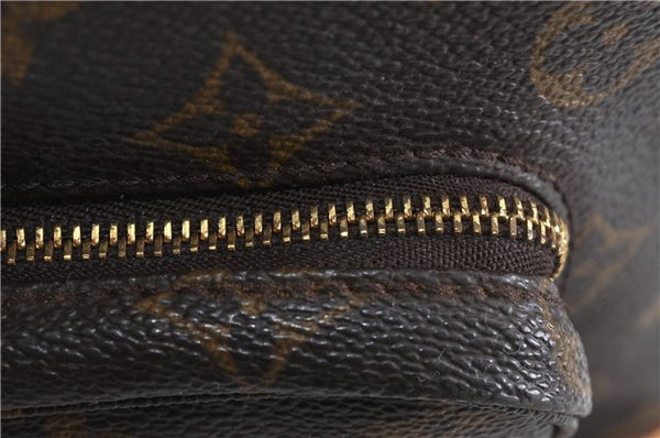 Authentic LOUIS VUITTON Monogram Montsouris MM Backpack M51136 LV 4563C