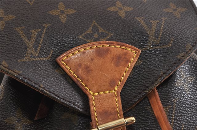Authentic LOUIS VUITTON Monogram Montsouris MM Backpack M51136 LV 4563C
