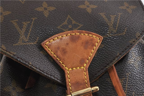 Authentic LOUIS VUITTON Monogram Montsouris MM Backpack M51136 LV 4563C