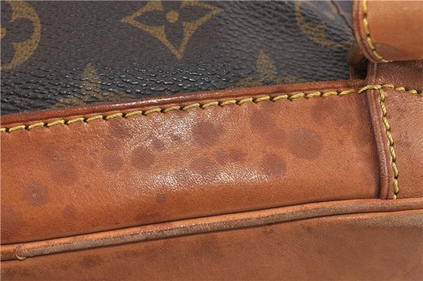 Authentic LOUIS VUITTON Monogram Montsouris MM Backpack M51136 LV 4563C