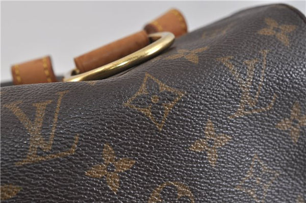 Authentic LOUIS VUITTON Monogram Montsouris MM Backpack M51136 LV 4563C