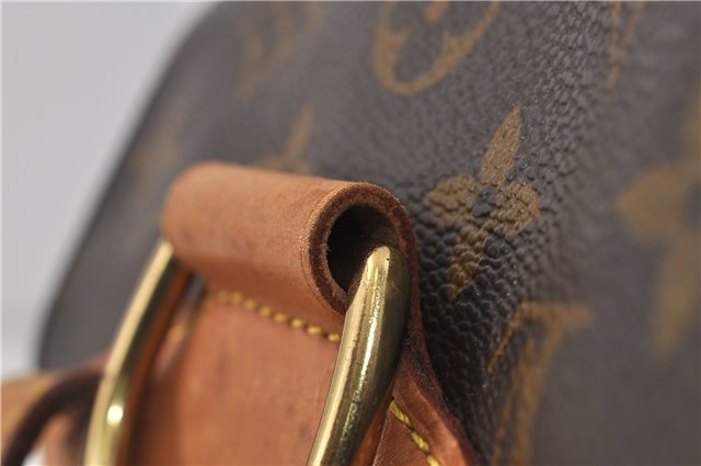 Authentic LOUIS VUITTON Monogram Montsouris MM Backpack M51136 LV 4563C