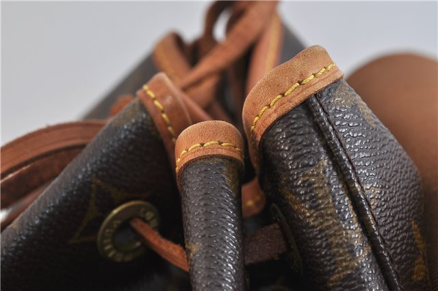 Authentic LOUIS VUITTON Monogram Montsouris MM Backpack M51136 LV 4563C