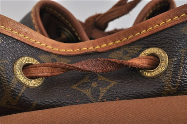 Authentic LOUIS VUITTON Monogram Montsouris MM Backpack M51136 LV 4563C