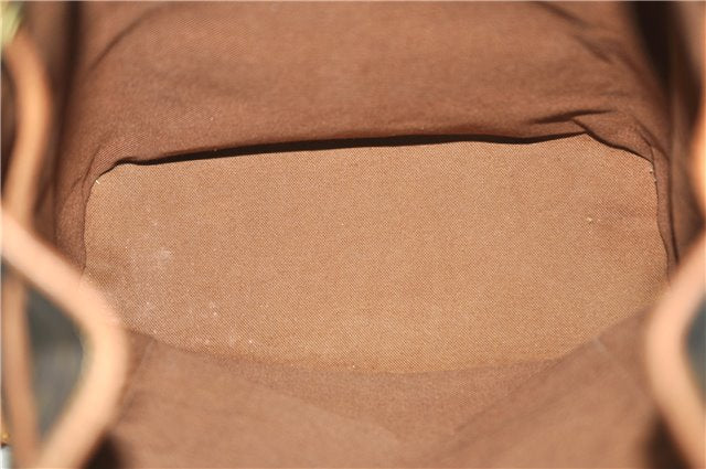 Authentic LOUIS VUITTON Monogram Montsouris MM Backpack M51136 LV 4563C