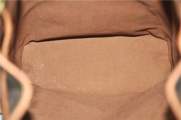 Authentic LOUIS VUITTON Monogram Montsouris MM Backpack M51136 LV 4563C