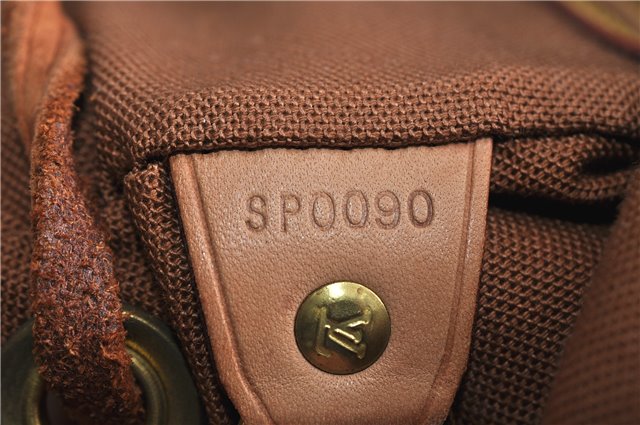 Authentic LOUIS VUITTON Monogram Montsouris MM Backpack M51136 LV 4563C