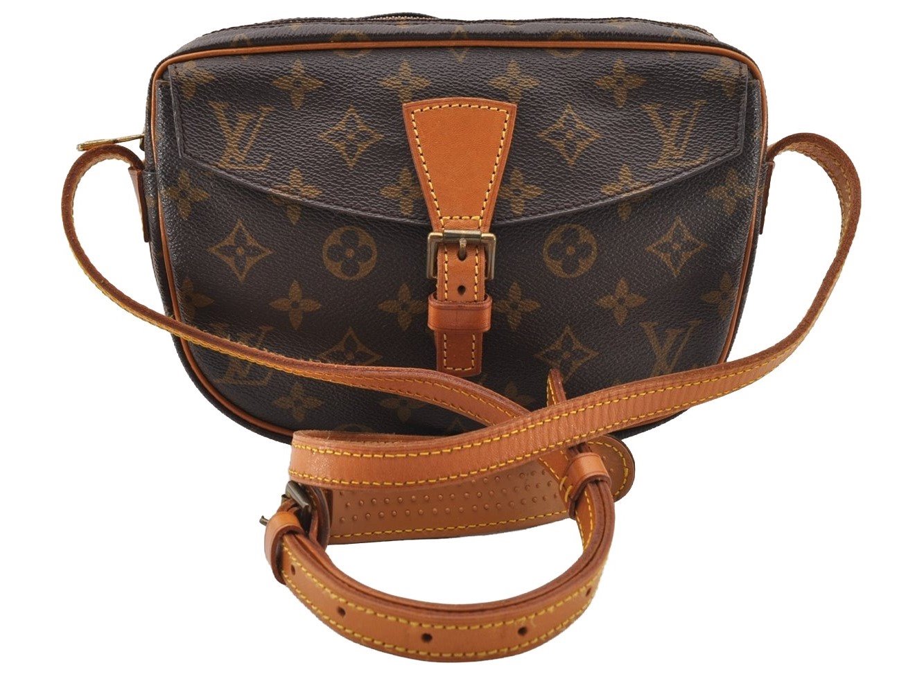 Authentic Louis Vuitton Monogram Jeune Fille PM M51227 Shoulder Cross Bag 4564I