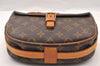 Authentic Louis Vuitton Monogram Jeune Fille PM M51227 Shoulder Cross Bag 4564I
