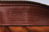 Authentic MCM Visetos Leather Vintage 2Way Shoulder Hand Bag Purse Brown 4565C