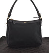 Authentic GUCCI Shoulder Hand Bag Purse GG Canvas Leather 146244 Black 4565I