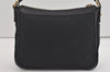 Authentic GUCCI Shoulder Hand Bag Purse GG Canvas Leather 146244 Black 4565I