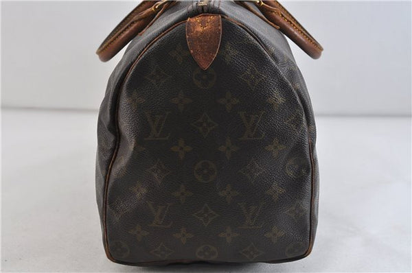 Authentic LOUIS VUITTON Monogram Speedy 35 Hand Bag Purse M41524 LV 4566C